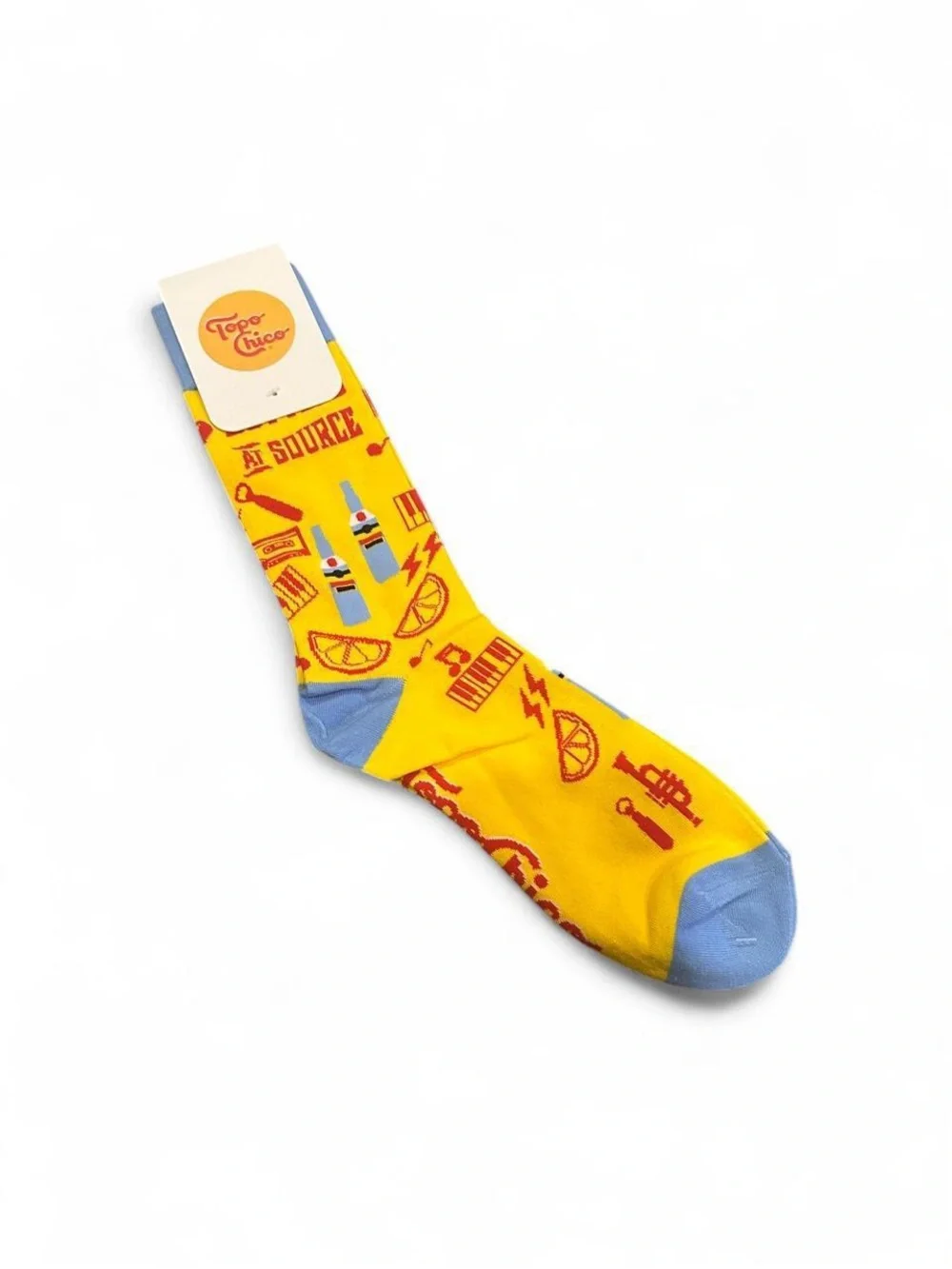 Topo Chico Crew Dress Socks NWT